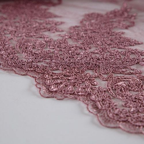 Гипюр 012-10942 лиловый