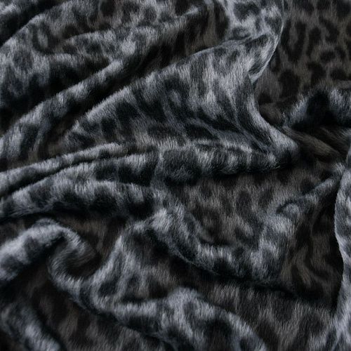 Ткань пальтовая 040-12122 серый принтованный