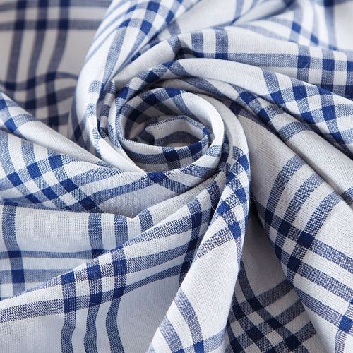 Лен натуральный 035-12391 белый принтованный