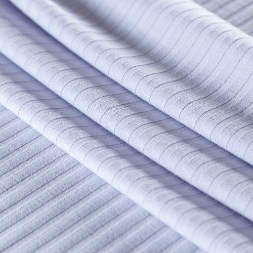 Трикотаж-лапша 056-03386 разбеленный лавандовый однотонный