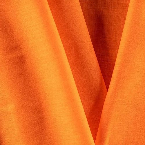 Хлопок-вуаль К28-599 ярко-оранжевый однотонный