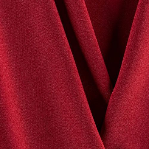 Габардин К33-822 вишневый однотонный