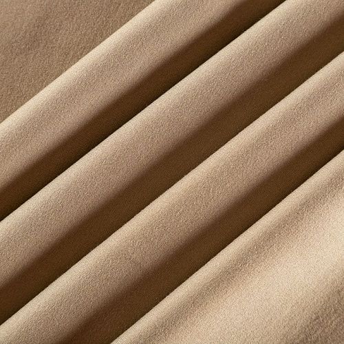 Джерси 014-03204 табачно-бежевый однотонный