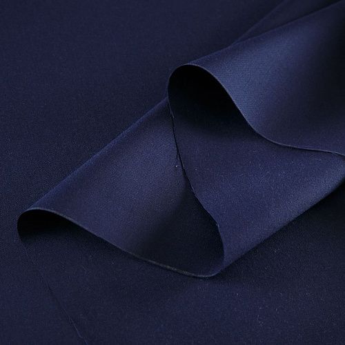 Ткань костюмная Ralph Lauren 025-19088 синий однотонный