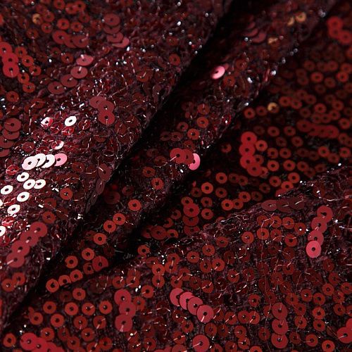 Твид с пайетками Dolce&Gabbana 052-19147 винный