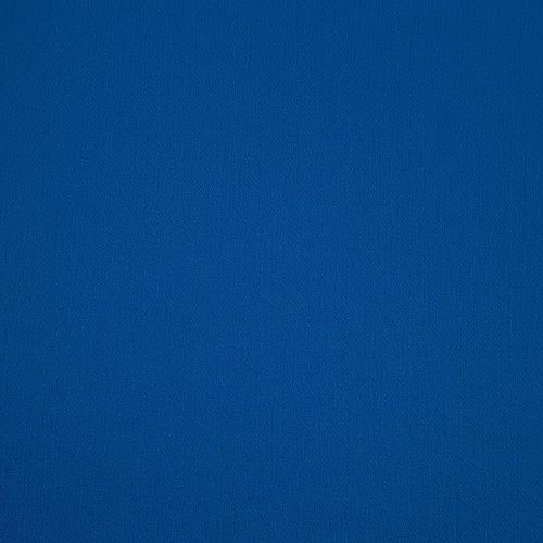 Креп стрейч 026-17240 насыщенный голубой однотонный