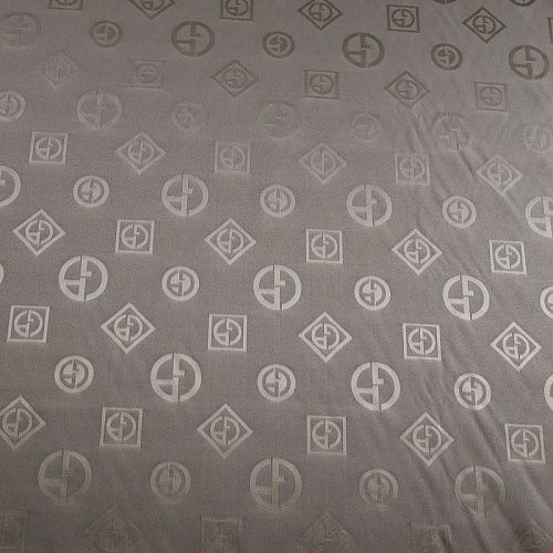 Ткань плащевая Armani 042-16568 темное-серебро