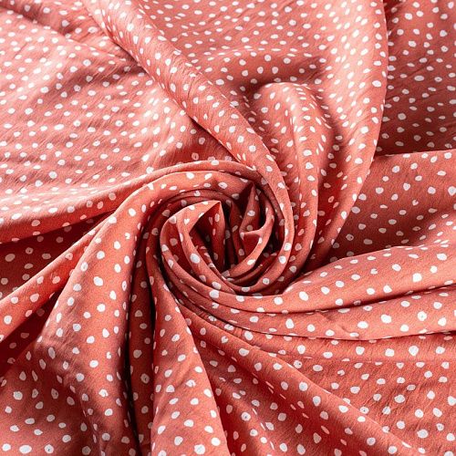 Тенсел 053-01540 терракотовый принтованный