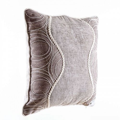 Наволочка 45х45 см декоративная на молнии 463332 