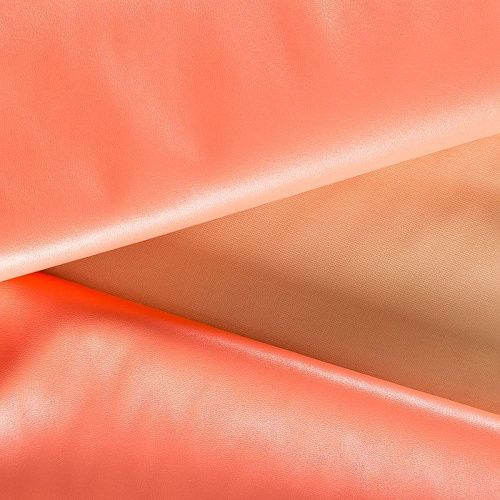 Экокожа К05-661 персиковый однотонный