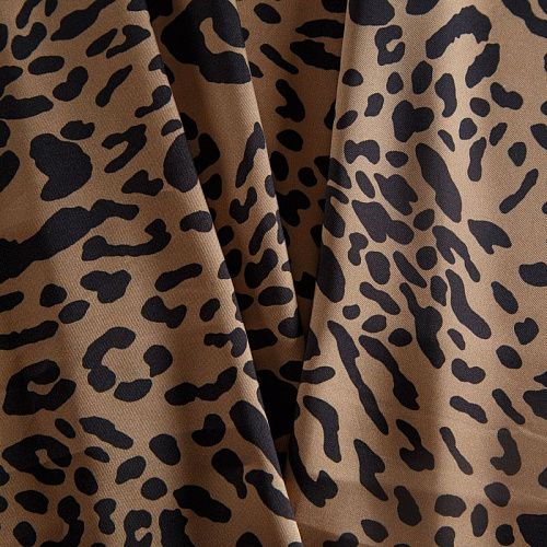 Сатин 001-14969 кэмел принтованный