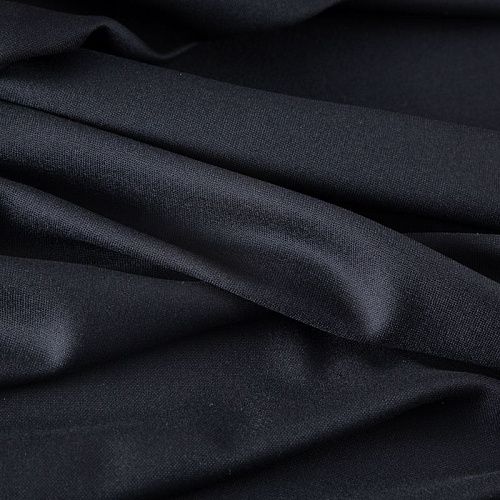 Шерсть костюмная 025-19960 черный однотонный