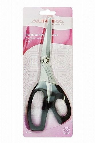 Ножницы универсальные Aurora для дома и офиса 200 мм AU 803-75 