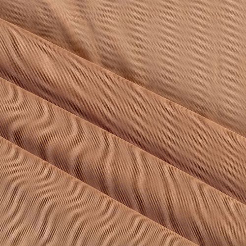 Сетка трикотажная К33-516 карамельный однотонный