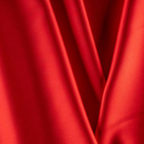 Сатин 0920-341-16-0032 красный однотонный