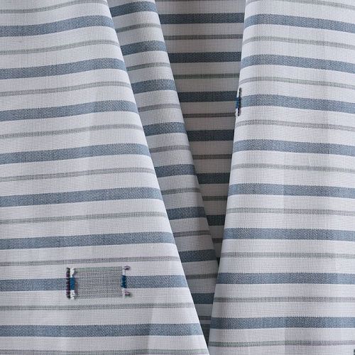 Хлопок плательно-рубашечный 049-11955 белый принтованный