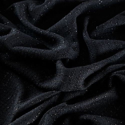 Твид шанель 052-05433 черный однотонный