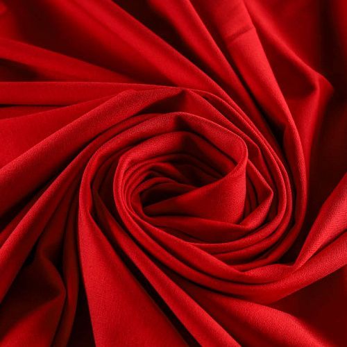 Джерси 1020-341-014-0016 красный однотонный