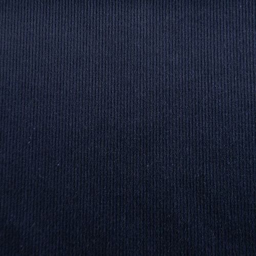 Микровельвет 008-12155 темно-синий однотонный