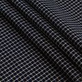 Ткань костюмная 025-14956 темно-синий клетка