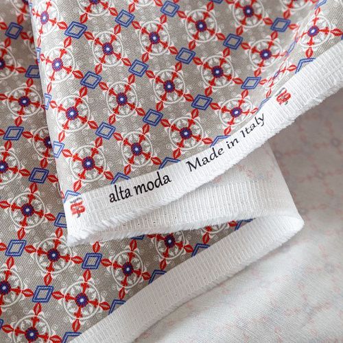 Джинс 015-02980 светло-серый принтованный