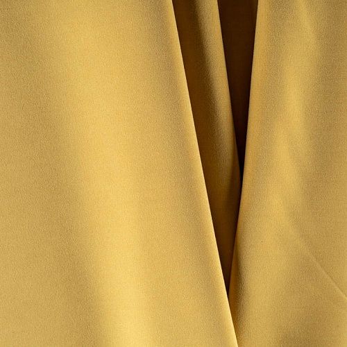 Ткань костюмно-плательная К33-116 горчичный однотонный