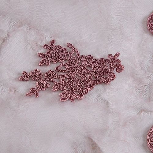 Гипюр 012-10942 лиловый