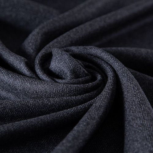 Кашемир костюмный 022-19966 черный меланж