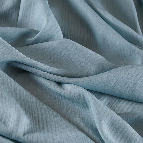 Ткань плательно-рубашечная 049-17567 пыльно-ментоловый однотонный