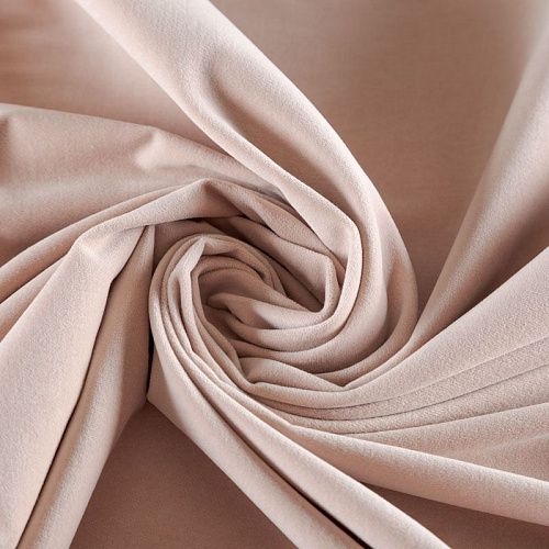 Бархат К15-638 пудровый однотонный