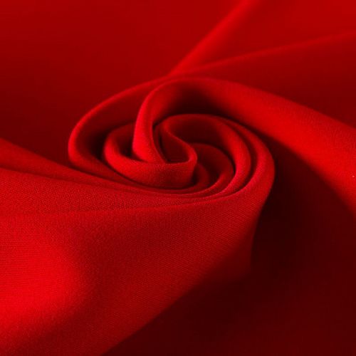 Креп двойной Valentino 026-19795 красный