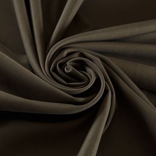 Купро стрейч 009-18957 хаки однотонный