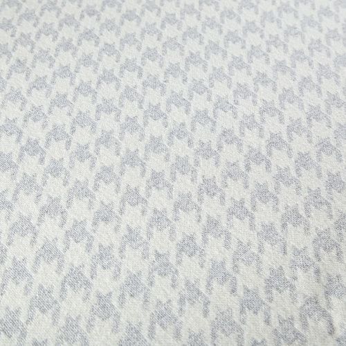 Трикотаж шерстяной вязаный 056-19825 молочно-серый