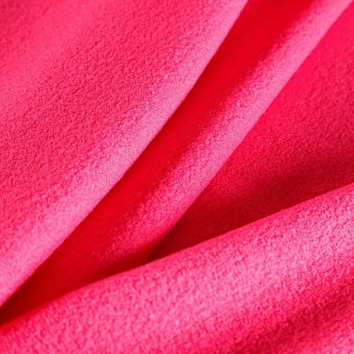 Букле 006-06417 малиновый однотонный